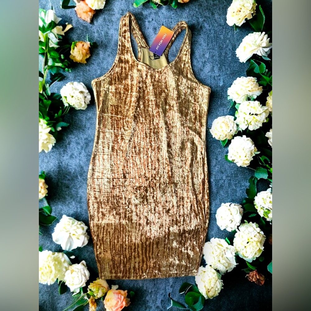 SHEIN Curve | Velour Slip Dress | Sz: 0X | NWT 🏷️